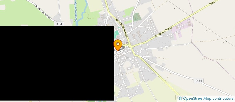 localisation de l'entreprise MADAME GAELLE LE RALLIER  DUN-SUR-AURON