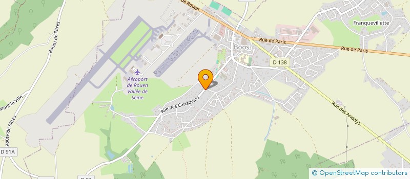 localisation de l'entreprise MADAME GAELLE LEBLANC  BOOS