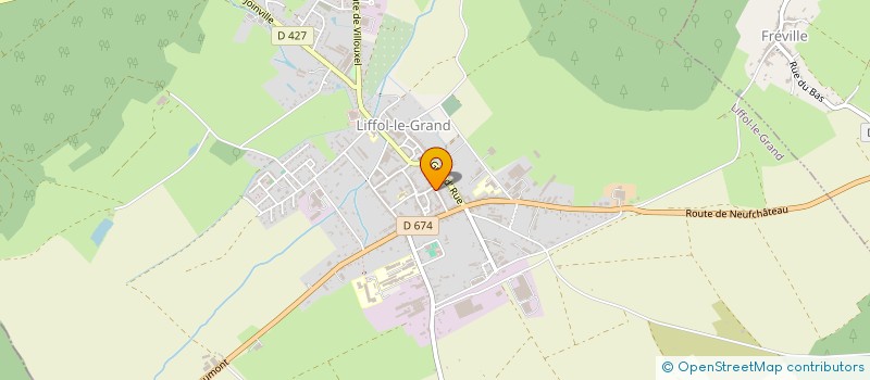 localisation de l'entreprise MADAME GAELLE LEBLANC  LIFFOL-LE-GRAND