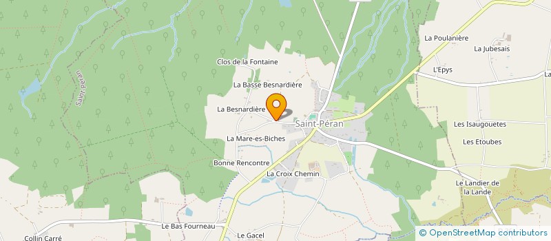 localisation de l'entreprise MADAME GAELLE LEBRETON  SAINT-PERAN