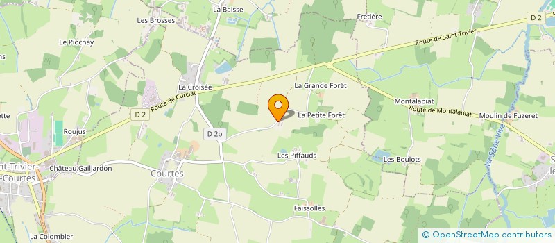 localisation de l'entreprise MADAME GAELLE LEBRUN à COURTES