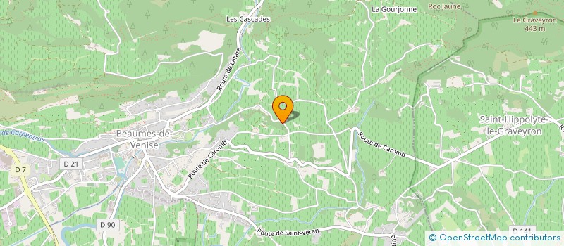 localisation de l'entreprise MADAME GAELLE LEDEE  BEAUMES-DE-VENISE