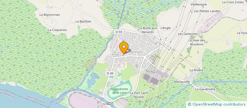 localisation de l'entreprise MADAME GAELLE LEDUC  CORDEMAIS