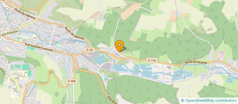 localisation de l'entreprise MADAME GAELLE LEGRAND  PUTANGES-LE-LAC