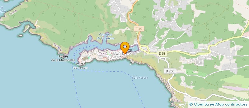 localisation de l'entreprise MADAME GAELLE LENGLART  BONIFACIO