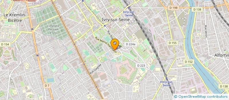 localisation de l'entreprise MADAME GAELLE LENNON  IVRY-SUR-SEINE