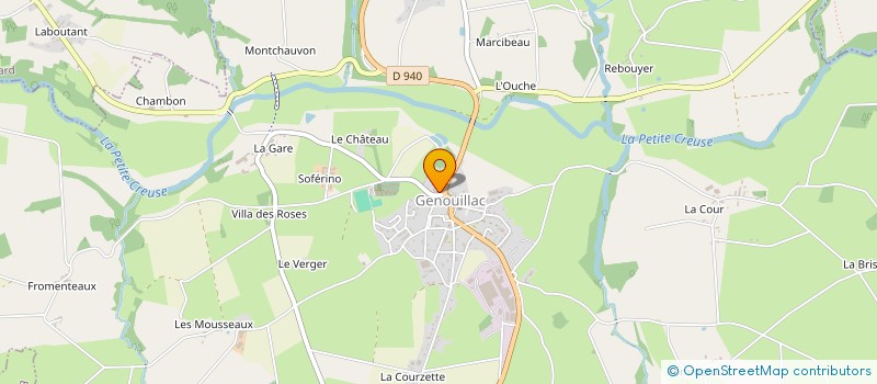localisation de l'entreprise MADAME GAELLE LENOIR  GENOUILLAC