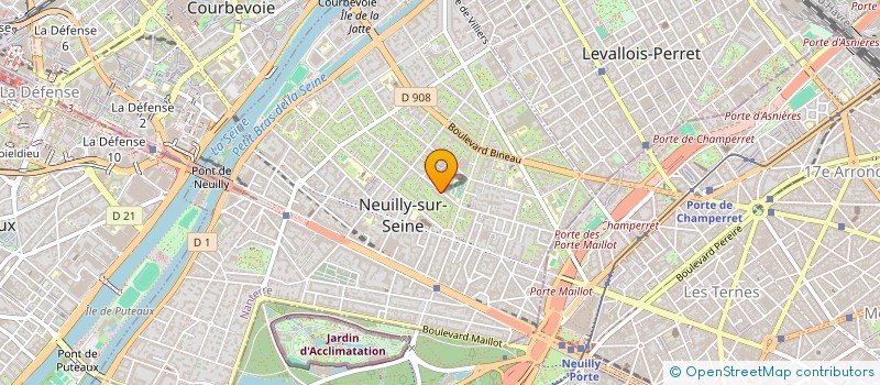localisation de l'entreprise MADAME GAELLE LHERITIER à NEUILLY-SUR-SEINE