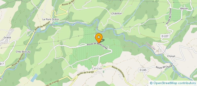 localisation de l'entreprise MADAME GAELLE LISCI  CERCIER