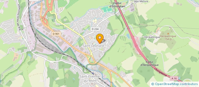 localisation de l'entreprise MADAME GAELLE LOISEAU  SAINT-LEONARD