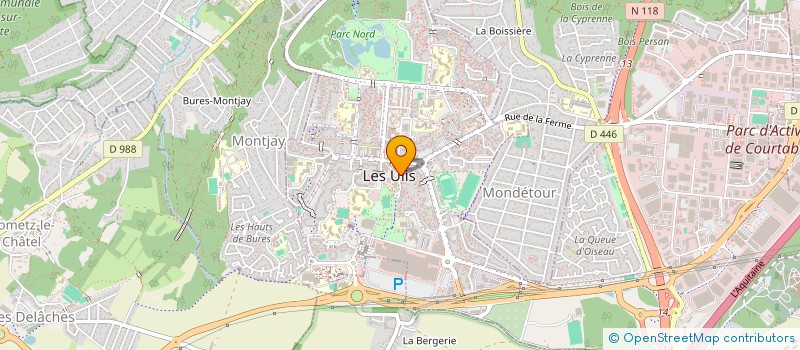 localisation de l'entreprise MADAME GAELLE LOISEL  LES ULIS