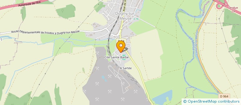localisation de l'entreprise MADAME GAELLE LOMBARD à DUGNY-SUR-MEUSE