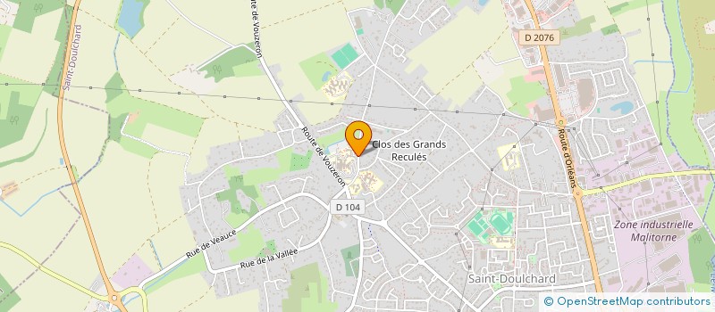 localisation de l'entreprise MADAME GAELLE LORTHIOIS à SAINT-DOULCHARD