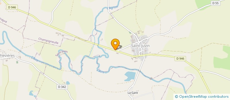 localisation de l'entreprise MADAME GAELLE LOUIS  SAINT-JUVIN