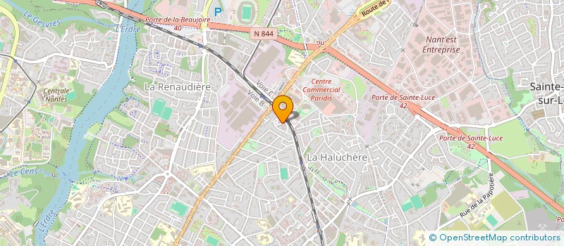 localisation de l'entreprise MADAME GAELLE LOUISOR à NANTES