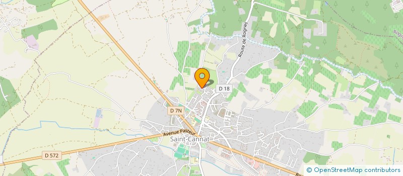 localisation de l'entreprise MADAME GAELLE LUBRANO LAVADERA  SAINT-CANNAT