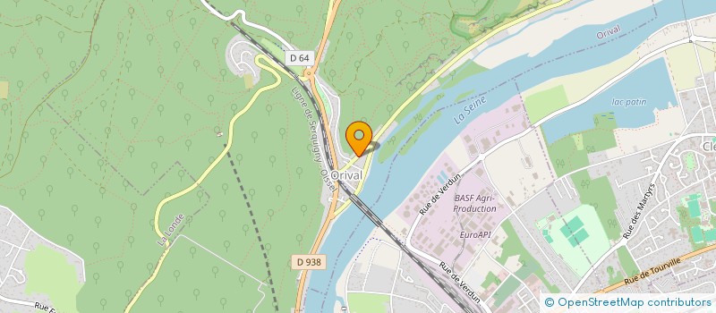localisation de l'entreprise MADAME GAELLE MALHOUITRE  ORIVAL