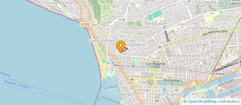 localisation de l'entreprise MADAME GAELLE MANACH à LE HAVRE
