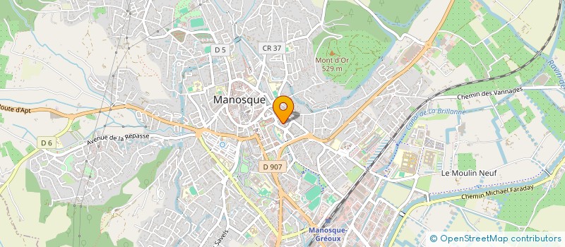 localisation de l'entreprise MADAME GAELLE MANTE à MANOSQUE