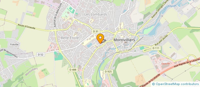 localisation de l'entreprise MADAME GAELLE MARCHAIS  MONTIVILLIERS