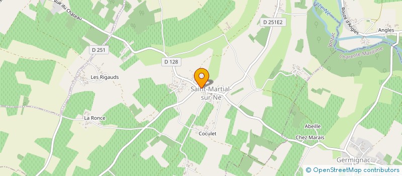 localisation de l'entreprise MADAME GAELLE MARCHAISSEAU  SAINT-MARTIAL-SUR-NE