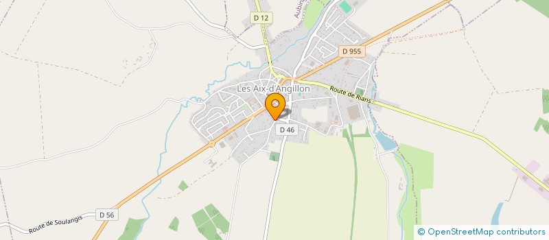 localisation de l'entreprise MADAME GAELLE MARCHAND à LES AIX-D'ANGILLON