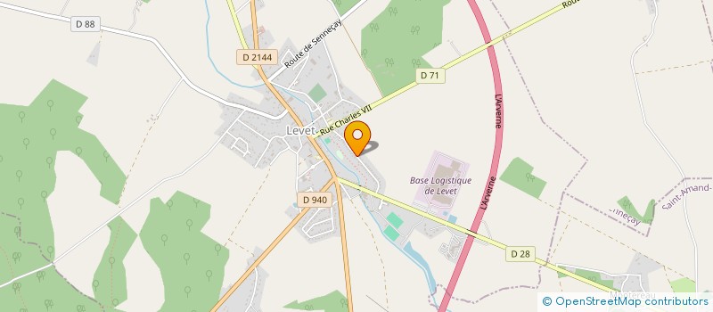 localisation de l'entreprise MADAME GAELLE MARCHAND  LEVET