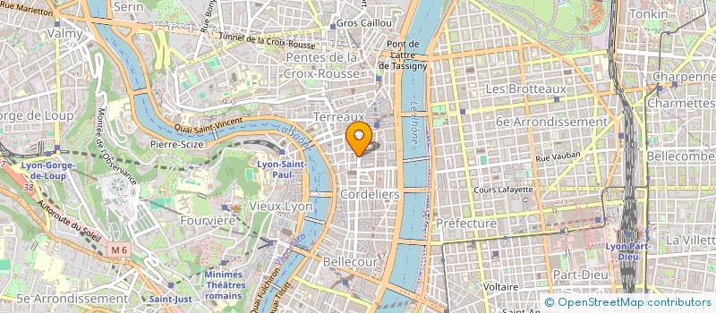 localisation de l'entreprise MADAME GAELLE MARTI à LYON 1ER