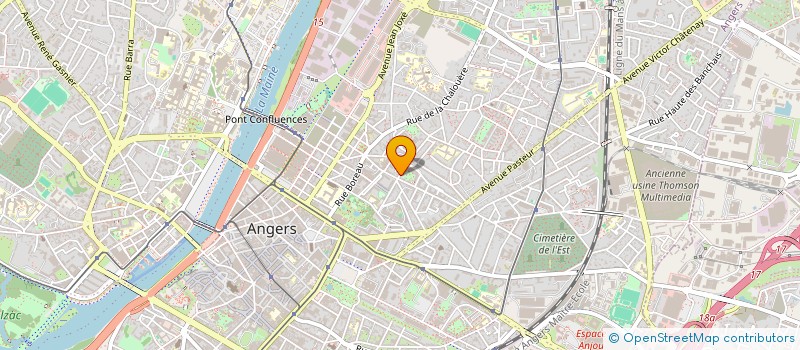 localisation de l'entreprise MADAME GAELLE MARTINOD à ANGERS