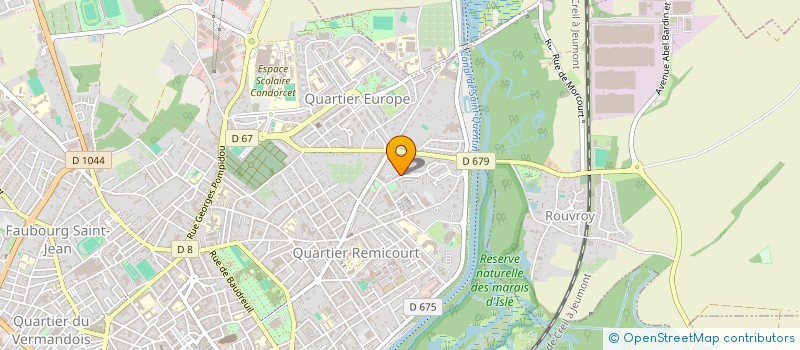 localisation de l'entreprise MADAME GAELLE MASQUELIER à SAINT-QUENTIN