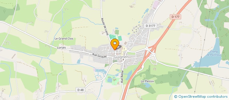 localisation de l'entreprise MADAME GAELLE MAUSSION  BAULON