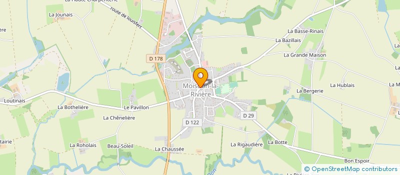 localisation de l'entreprise MADAME GAELLE MENARD à MOISDON-LA-RIVIERE