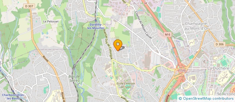 localisation de l'entreprise MADAME GAELLE MERCERON  ECULLY