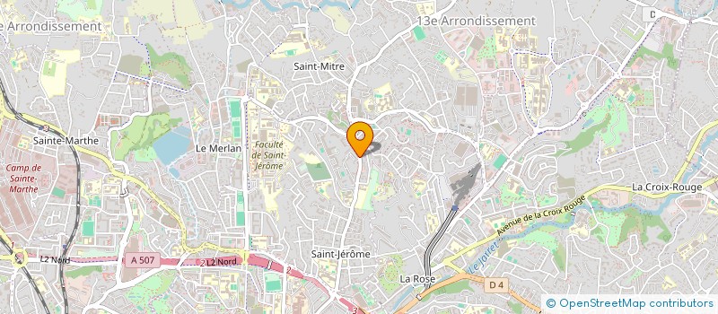 localisation de l'entreprise MADAME GAELLE METTOUDY  MARSEILLE