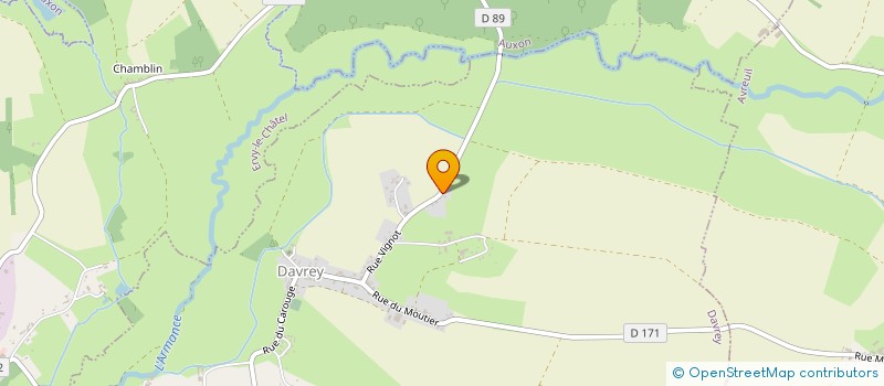 localisation de l'entreprise MADAME GAELLE MILLAURIAUX  DAVREY