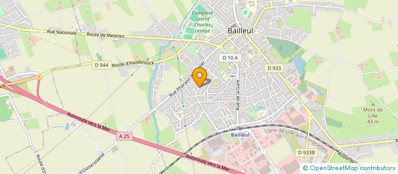 localisation de l'entreprise MADAME GAELLE MILLE à BAILLEUL