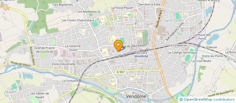 localisation de l'entreprise MADAME GAELLE MOALIC  VENDOME