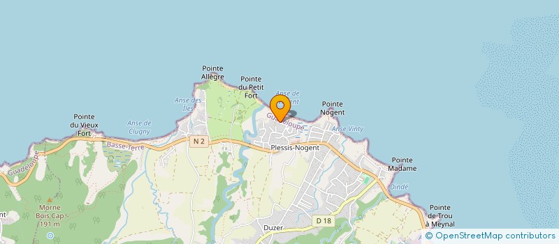 localisation de l'entreprise MADAME GAELLE MONNIER  SAINTE-ROSE