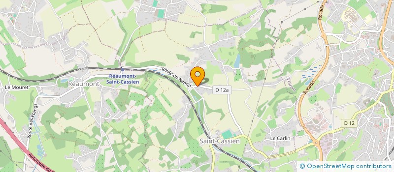 localisation de l'entreprise MADAME GAELLE MORASSUT  SAINT-CASSIEN