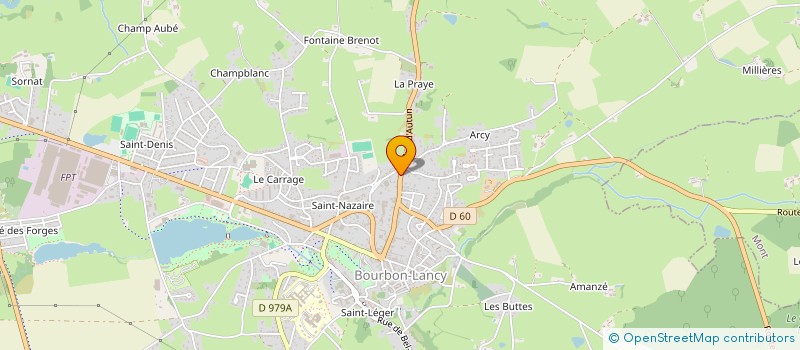 localisation de l'entreprise MADAME GAELLE MORTIMORE à BOURBON LANCY