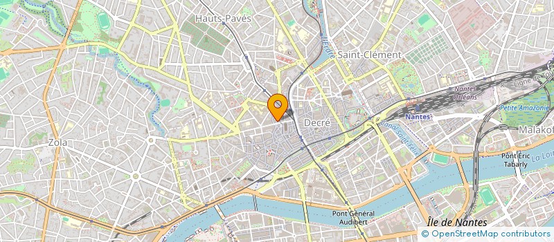 localisation de l'entreprise MADAME GAELLE MORVANT  NANTES