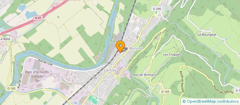 localisation de l'entreprise MADAME GAELLE MUGGEO à VILLARD-BONNOT