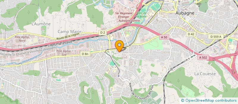localisation de l'entreprise MADAME GAELLE MUGGIANU à AUBAGNE