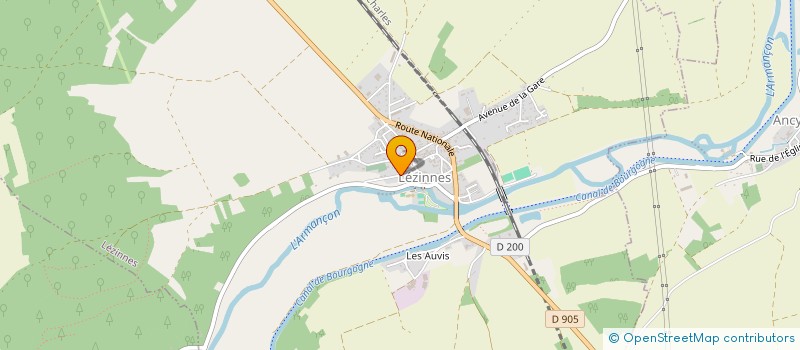 localisation de l'entreprise MADAME GAELLE MULOT  LEZINNES