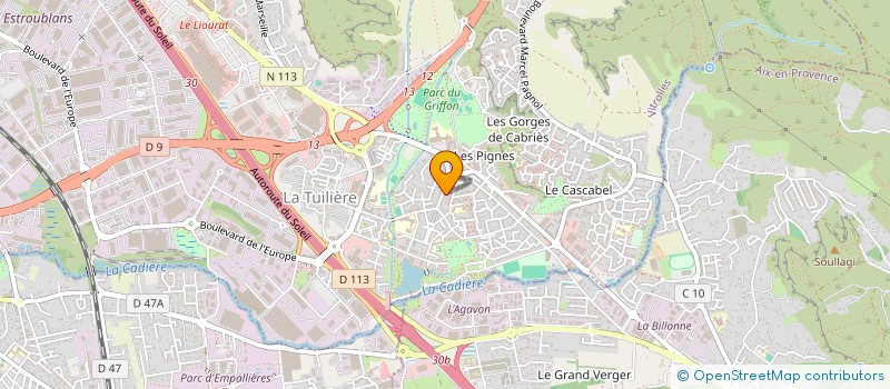 localisation de l'entreprise MADAME GAELLE MURGIA à VITROLLES