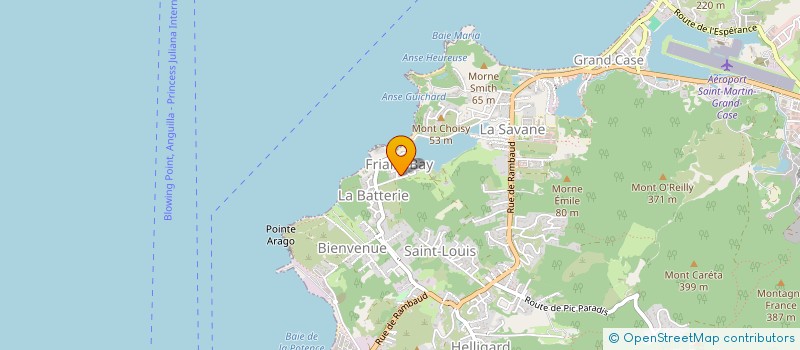 localisation de l'entreprise MADAME GAELLE MUSSINGTON  SAINT-MARTIN