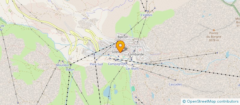 localisation de l'entreprise MADAME GAELLE NACHON  LES BELLEVILLE