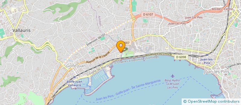 localisation de l'entreprise MADAME GAELLE NAJDIC à VALLAURIS