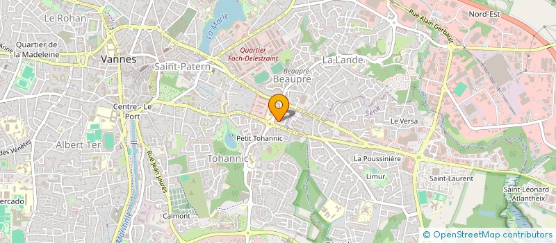localisation de l'entreprise MADAME GAELLE NATHALIE ROBIN à VANNES