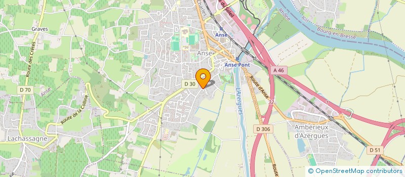 localisation de l'entreprise MADAME GAELLE NICOLE GERMAI COMBARET  ANSE